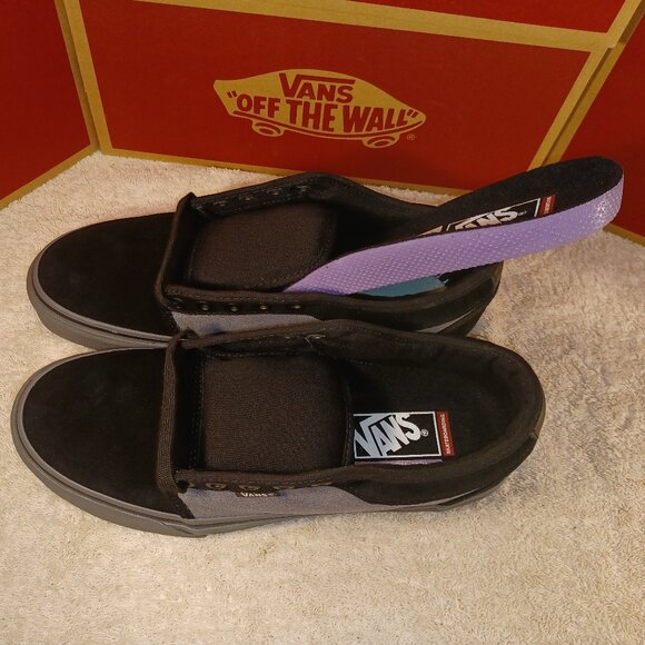 Vans Men's 8/Women's 9.5 Chukka Low Denim Black Pewter VN0A4BX47IW - Picture 7 of 12